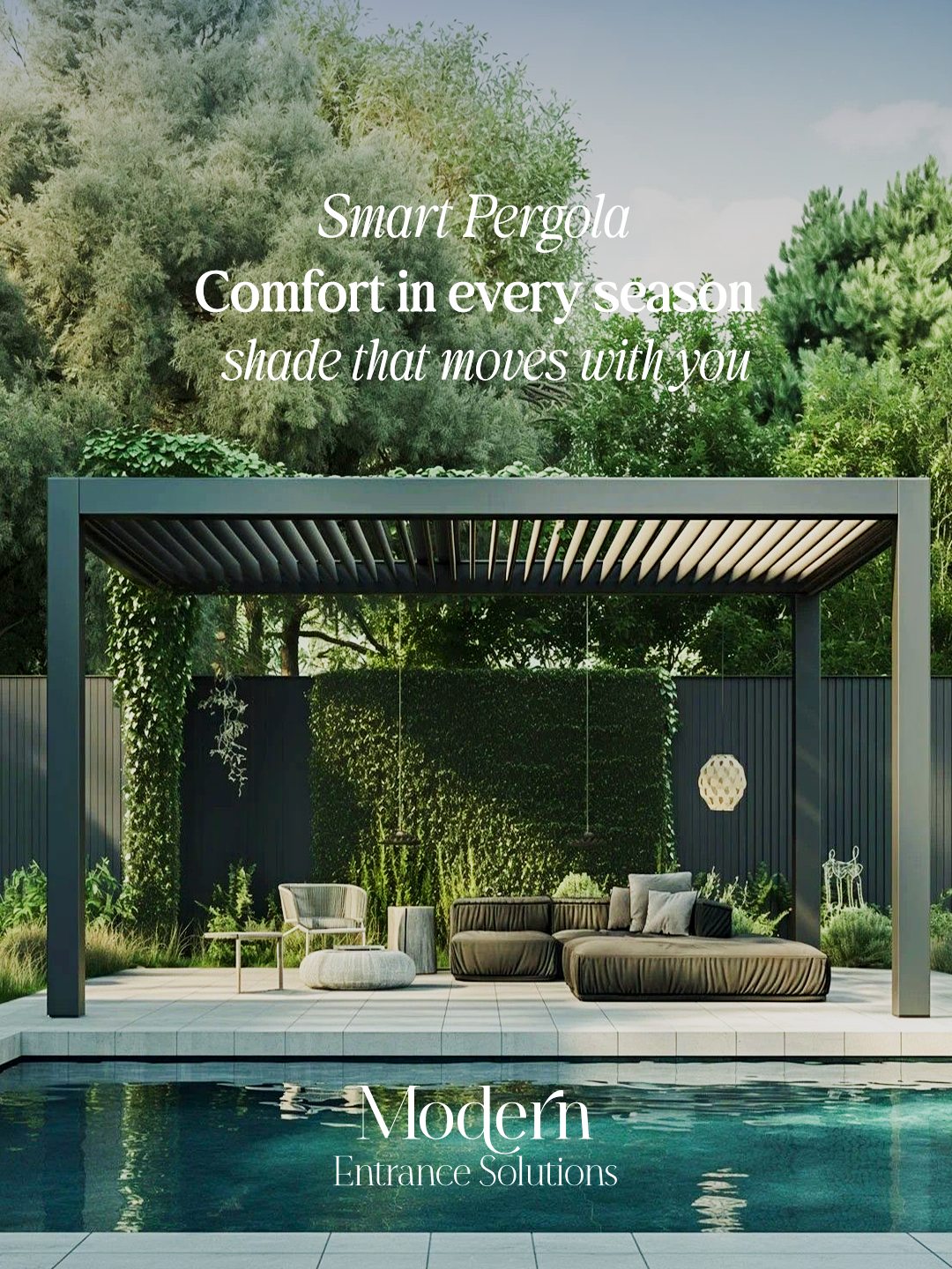 Modern Entrance Solutions — Story 1 Smart Pergola